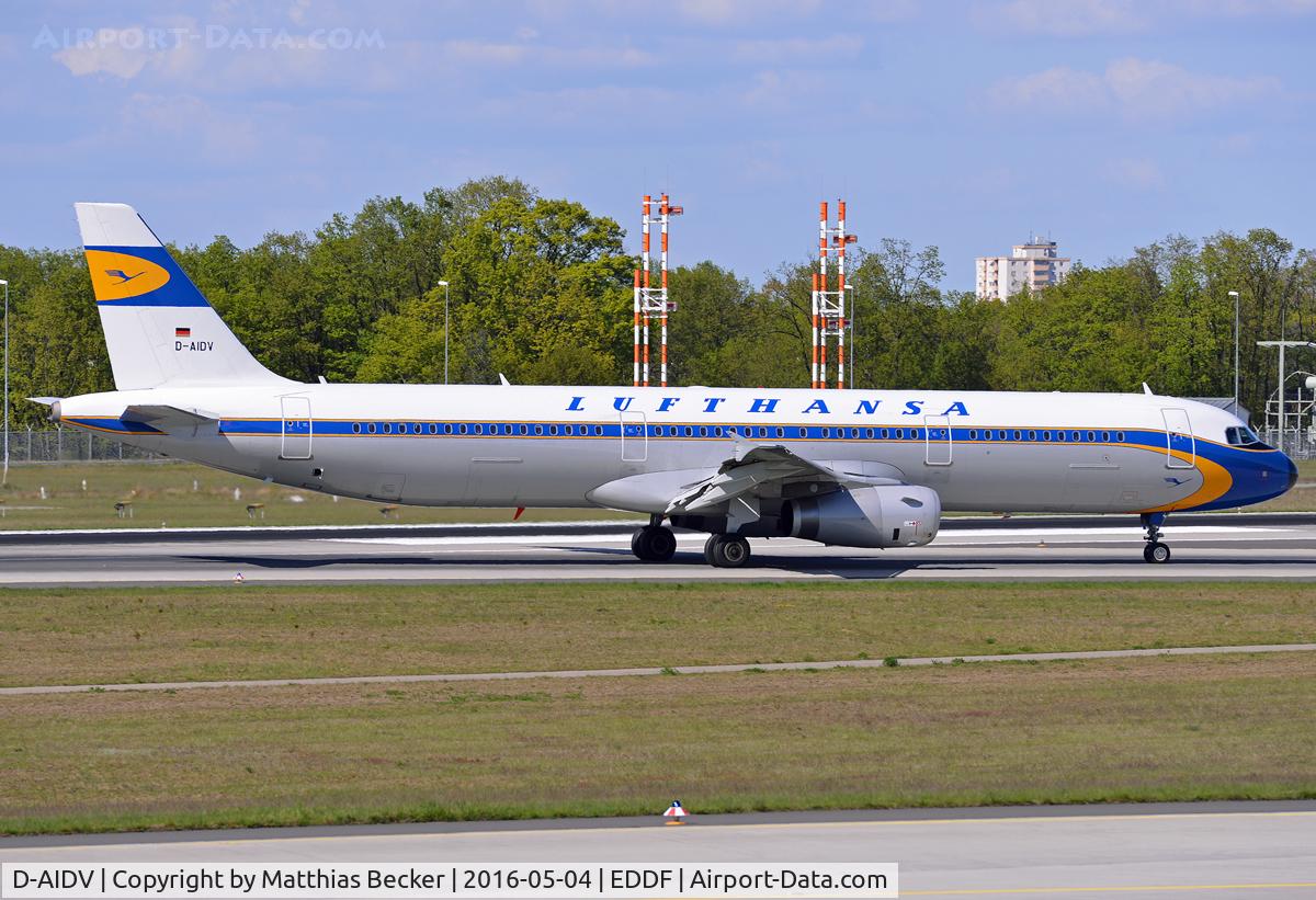 D-AIDV, 2012 Airbus A321-231 C/N 5413, D-AIDV
