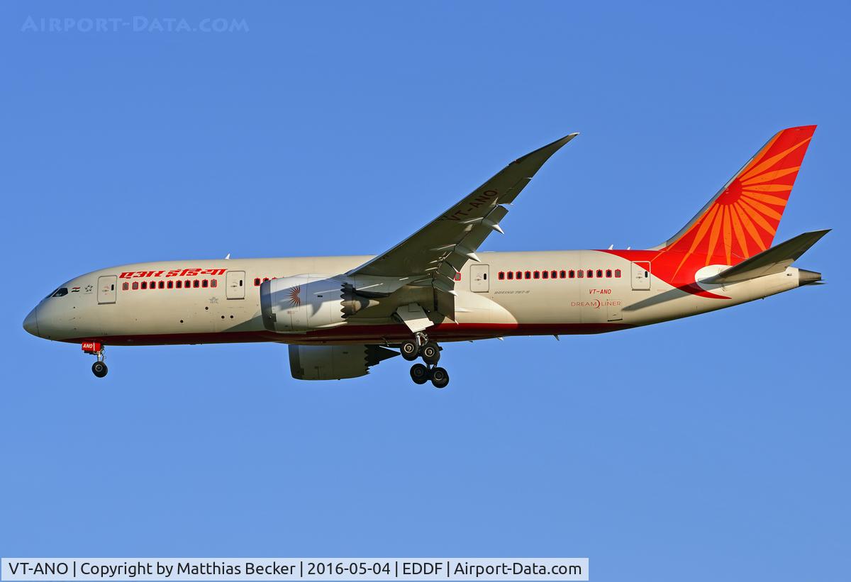 VT-ANO, 2013 Boeing 787-8 Dreamliner C/N 36286, VT-ANO