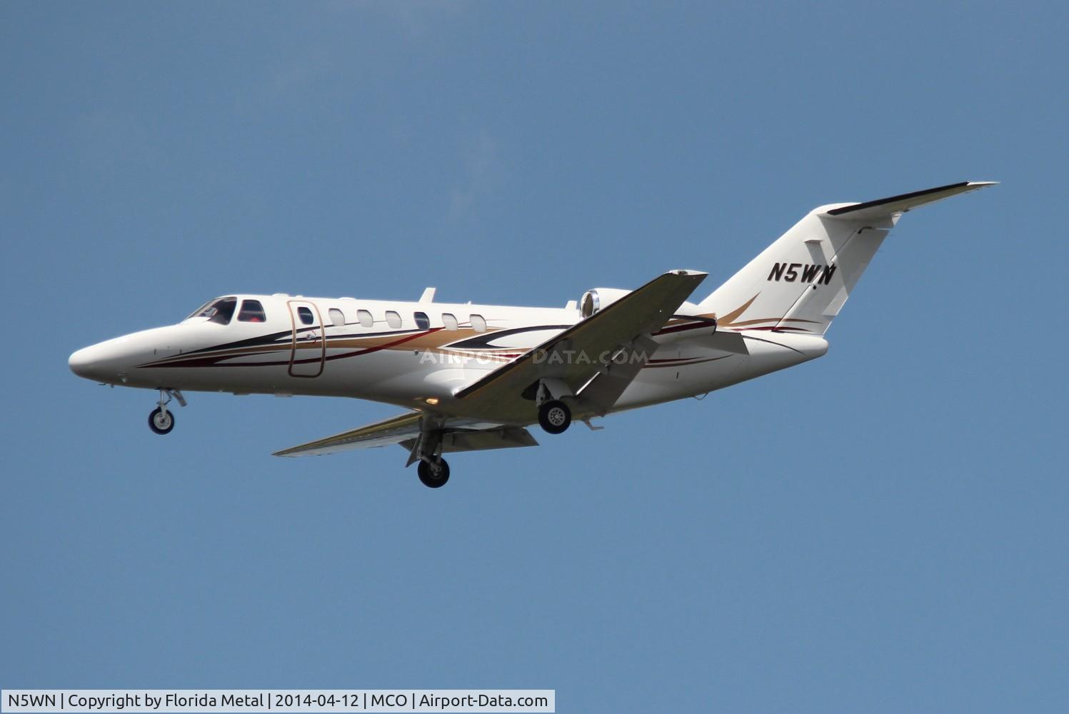 N5WN, 2007 Cessna 525B CitationJet CJ3 C/N 525B0204, Citation CJ3