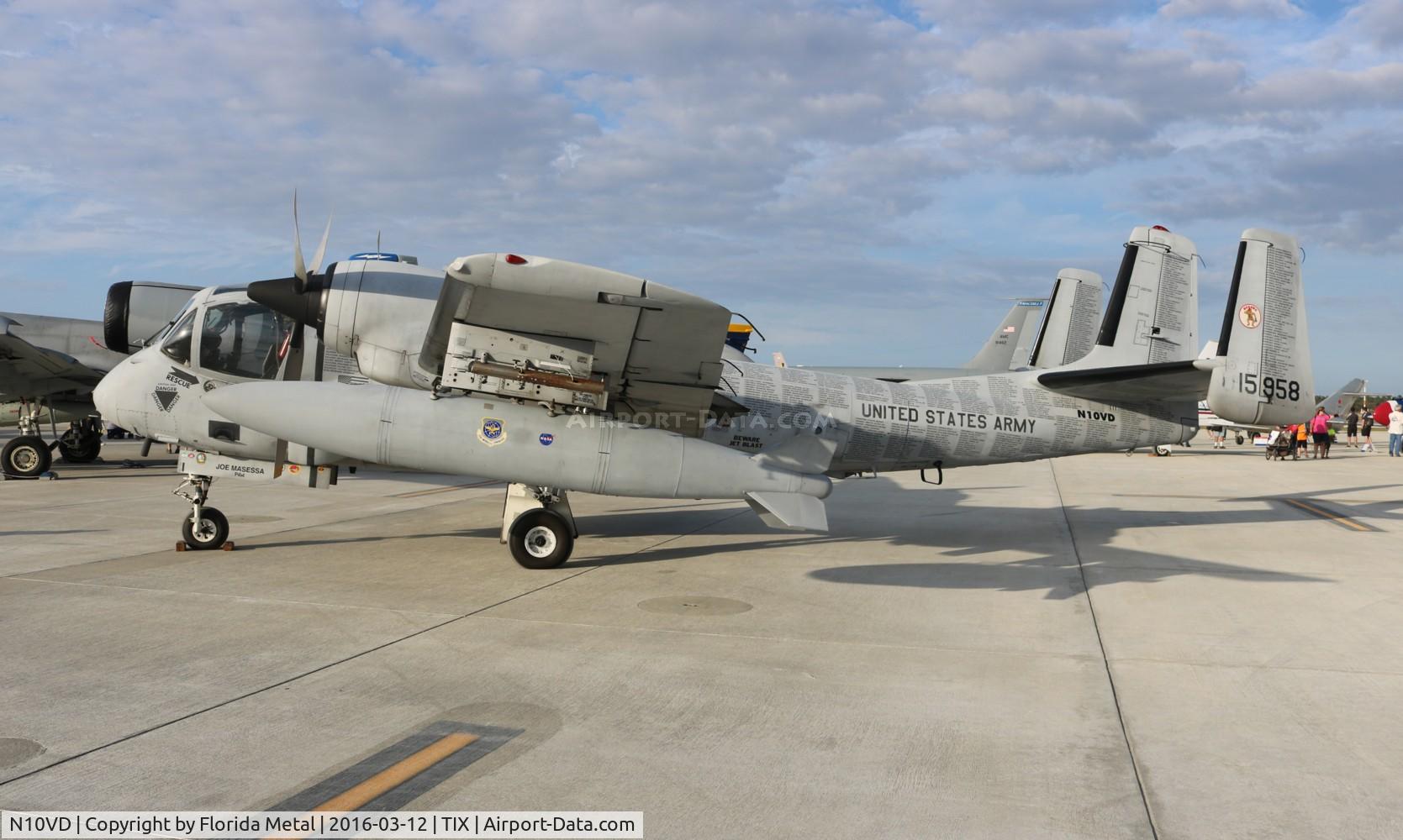 N10VD, 1968 Grumman OV-1D Mohawk C/N 162C, OV-1D