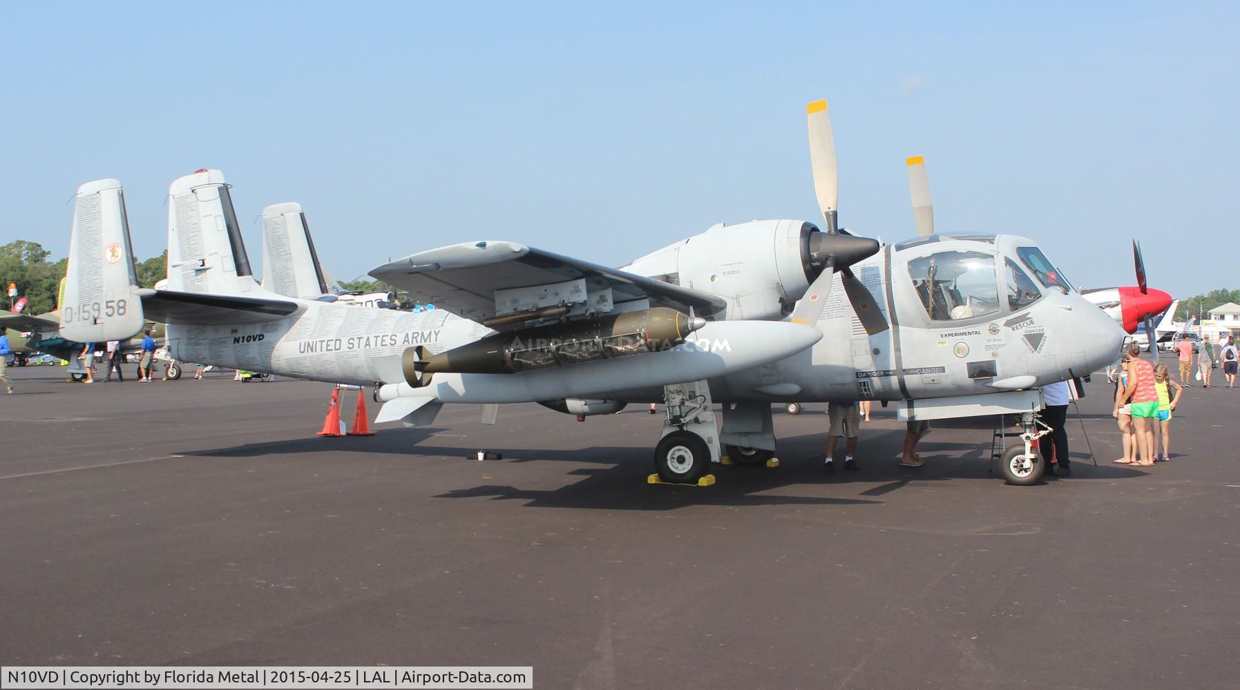 N10VD, 1968 Grumman OV-1D Mohawk C/N 162C, OV-1D