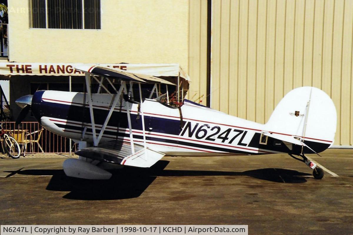 N6247L, 1976 Great Lakes 2T-1A-2 Sport Trainer C/N 0733, Great Lakes 2T-1A-2 [0733] Chandler Municipal Airport~N 17/10/1998