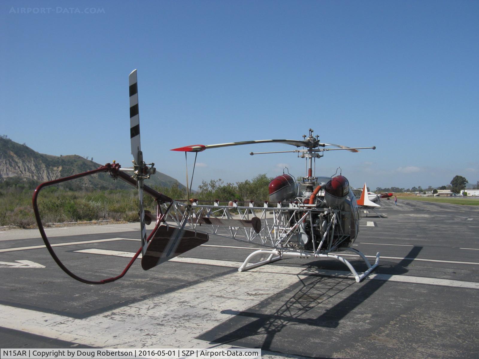 N15AR, 1963 Bell 47G-3B-1 Sioux C/N 2815, 1963 Bell 47G-3B-1 TROOPER (civil version of US Army OH-53 SIOUX) Lycoming TVO-435-A1A 260 Hp, anti-torque rotor