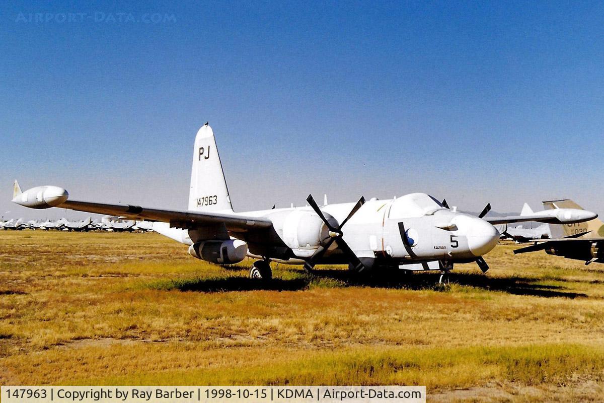 147963, Lockheed P2V-7 Neptune Neptune C/N 726-7213, Lockheed SP-2H Neptune [726-7213] (Ex United States Navy) Davis Monthan AFB~N 15/10/1998