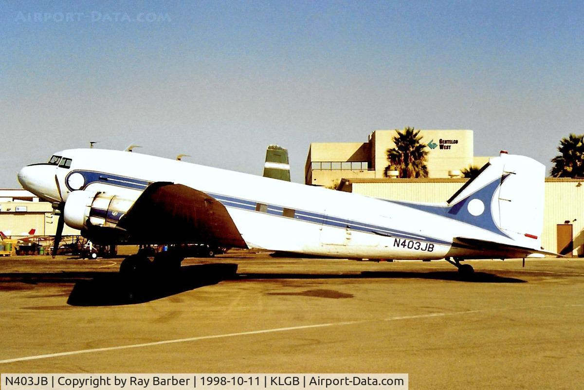 N403JB, 1945 Douglas DC3C-R-1830-90C (C-47B) C/N 16944/34203, Douglas DC-3VC-47D-45-DK [16943/34202] (Catalina Flying Boats) Long Beach~N 11/10/1998