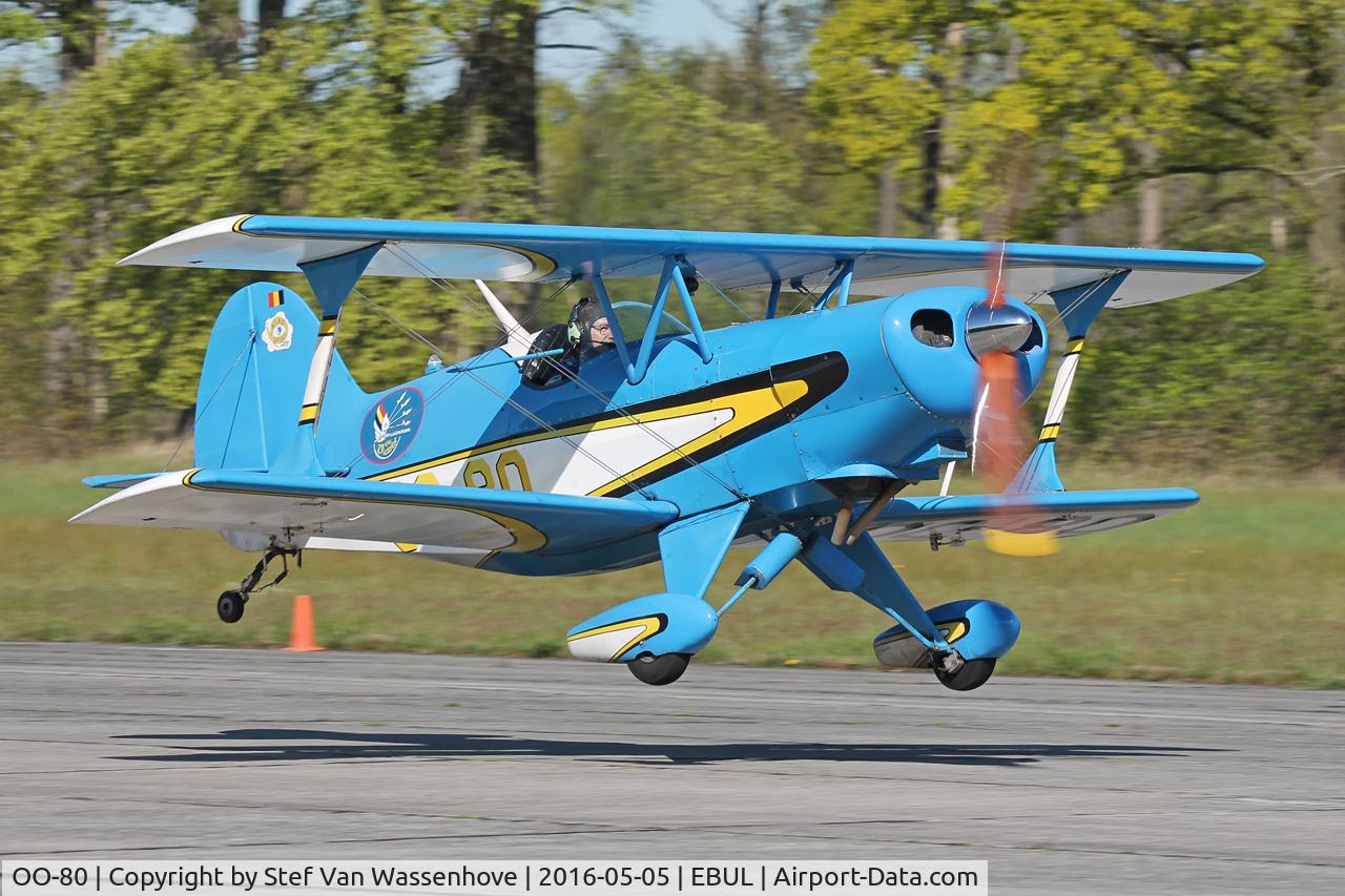 OO-80, EAA Acrosport C/N 864, Participant of the precision landing contest EBUL.