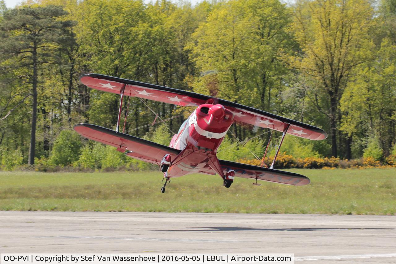 OO-PVI, 1988 Pitts S-2B Special C/N 5144, Participant of the precision landing contest EBUL.