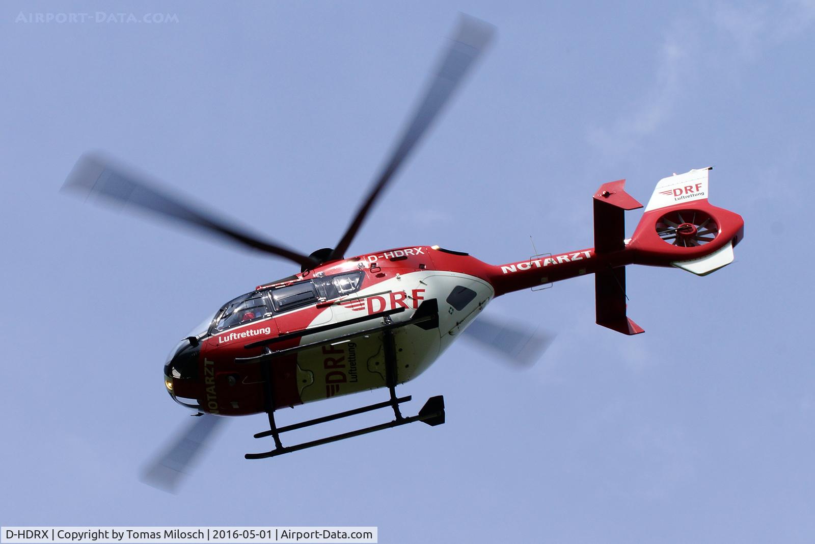 D-HDRX, 2010 Eurocopter EC-135P-2+ C/N 0881, Emergency flight of this Bad Saarow based helicopter to Neuenhagen near Berlin, Germany