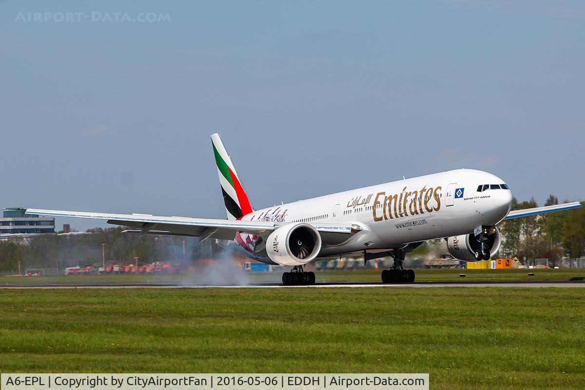 A6-EPL, 2016 Boeing 777-300/ER C/N 42331, Emirates (UAE/EK) HSV Special c/s