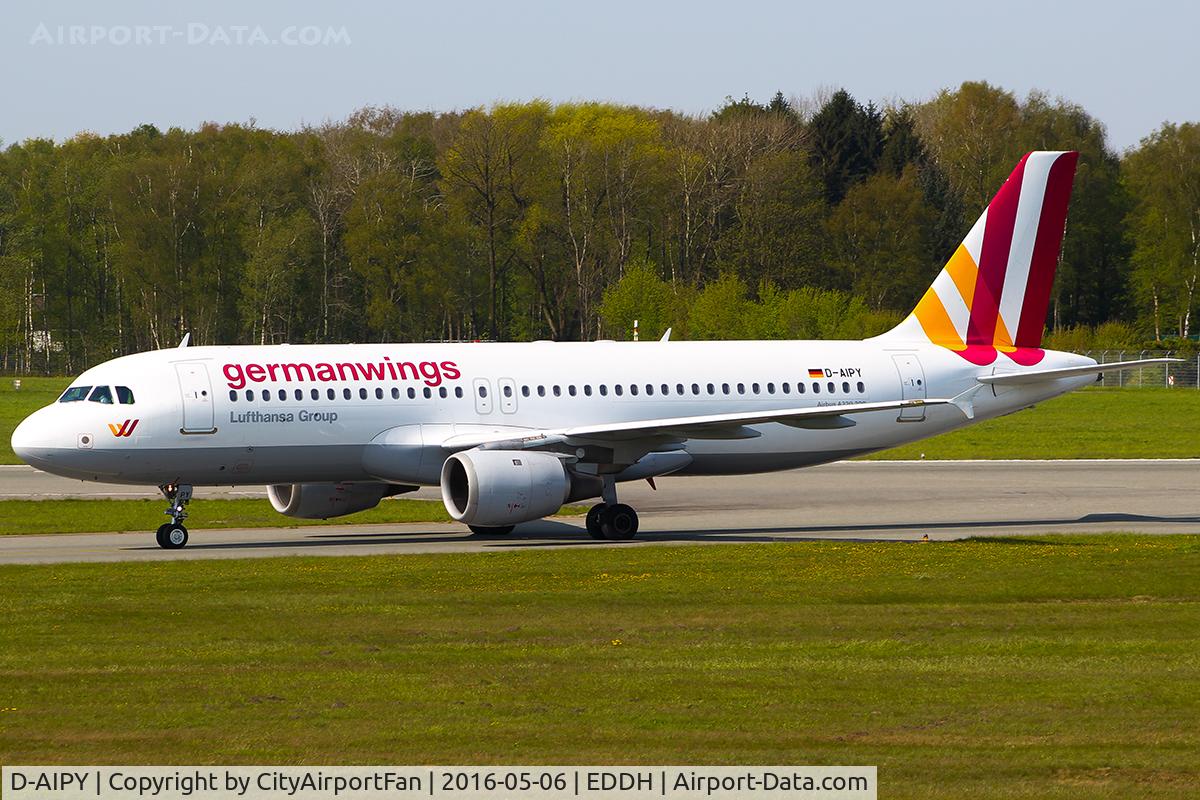D-AIPY, 1991 Airbus A320-211 C/N 161, Germanwings (GWI/4U)