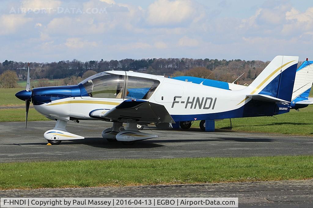 F-HNDI, Robin DR-400-140B Major C/N 2663, @ Wolverhampton (Halfpenny Green).