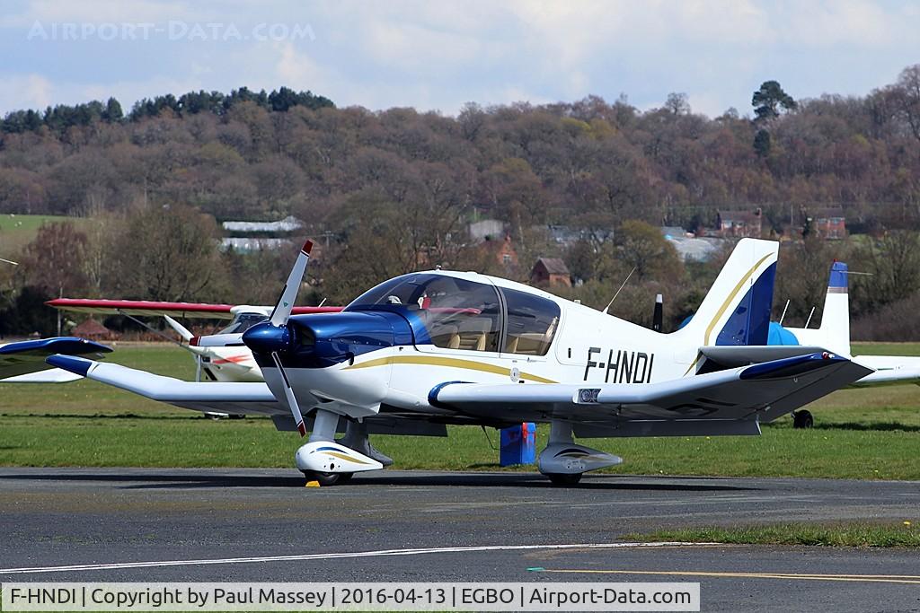 F-HNDI, Robin DR-400-140B Major C/N 2663, Visitor to Wolverhampton (Halfpenny Green).