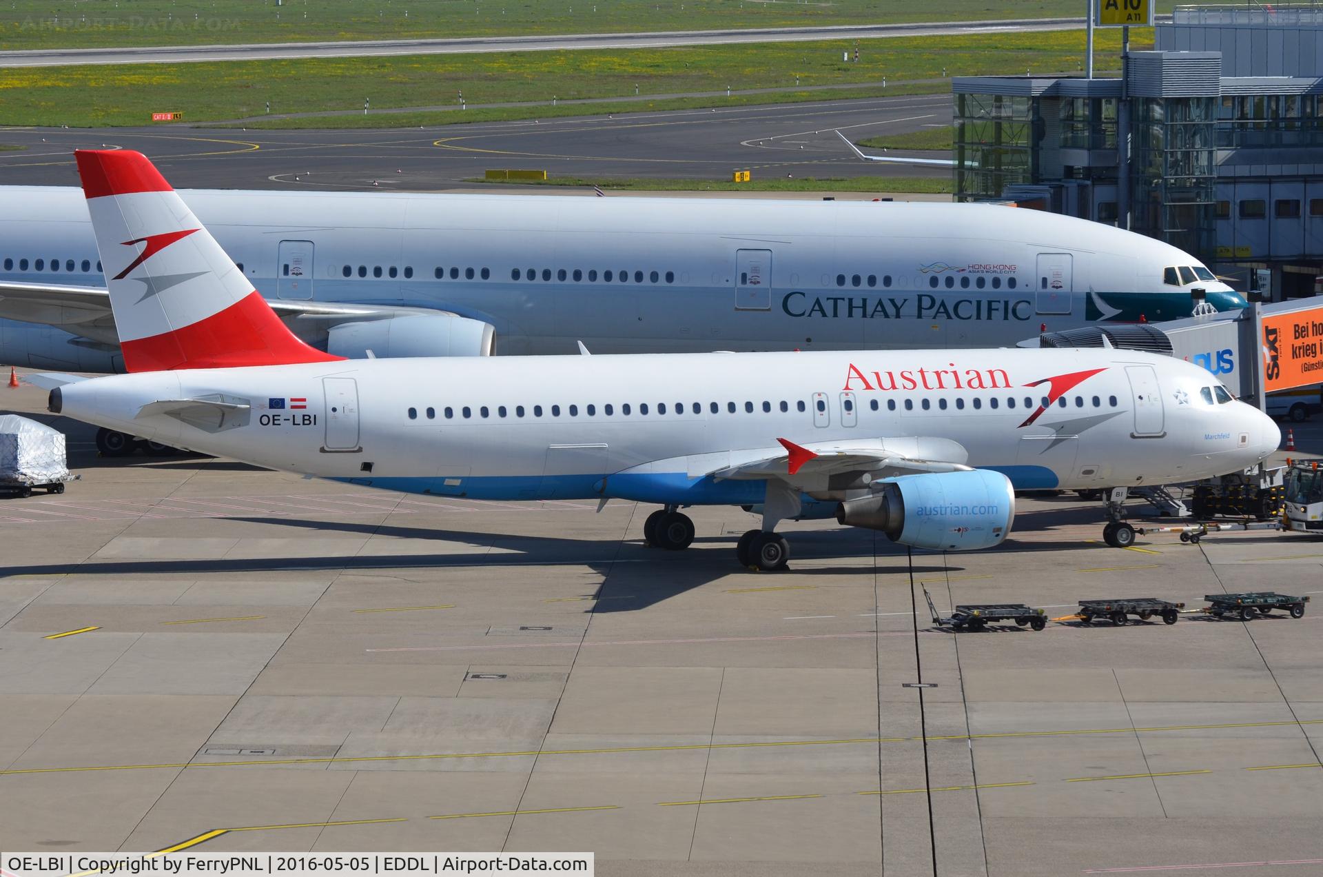 OE-LBI, 2003 Airbus A320-214 C/N 1937, Austrian A320 in DUS