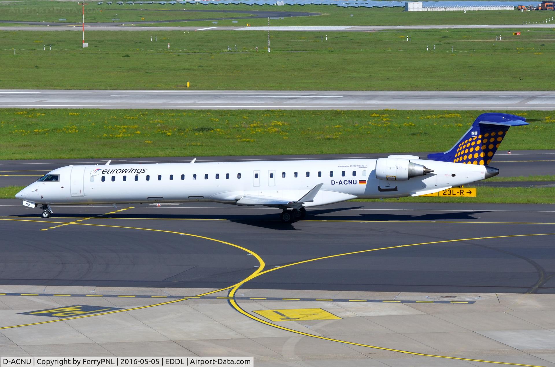 D-ACNU, 2011 Bombardier CRJ-900 NG (CL-600-2D24) C/N 15265, Eurowings CL900