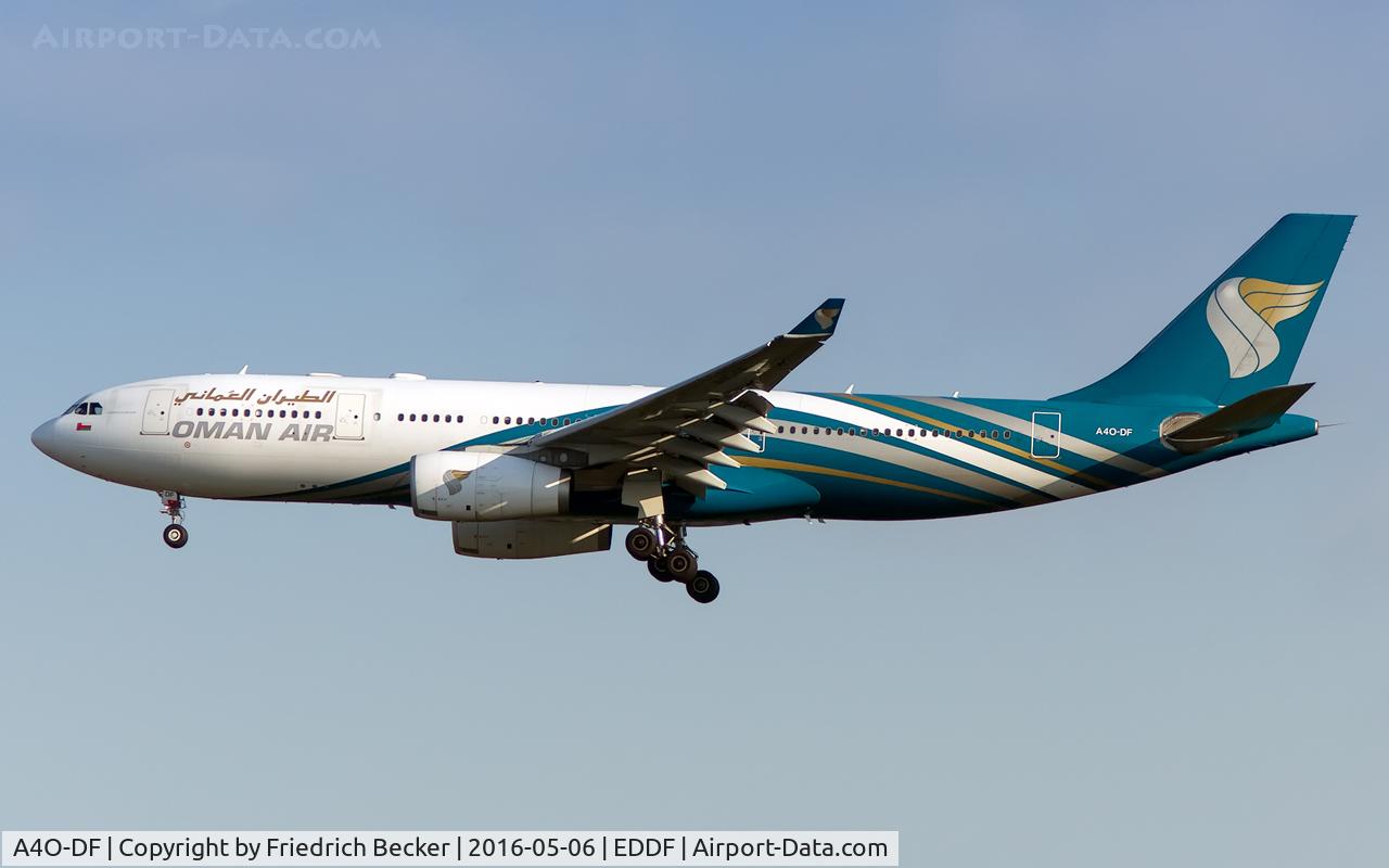 A4O-DF, 2010 Airbus A330-243 C/N 1120, on final RW07C