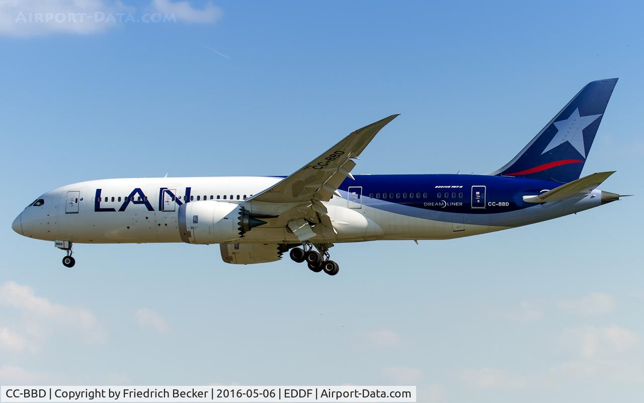 CC-BBD, 2013 Boeing 787-8 Dreamliner C/N 38484, on final RW07L