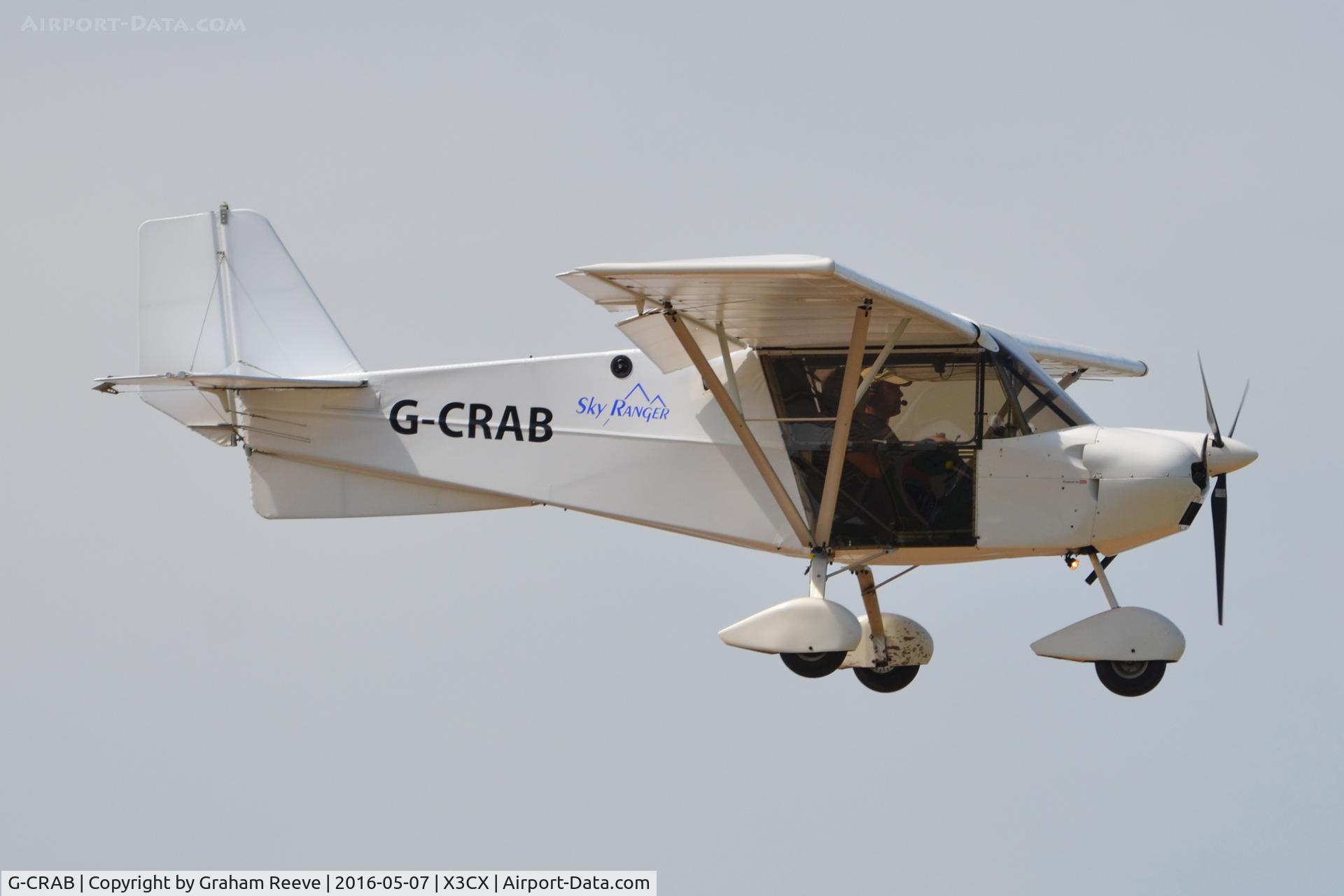G-CRAB, 2003 Best Off Skyranger 912(1) C/N BMAA/HB/246, Landing at Northrepps.