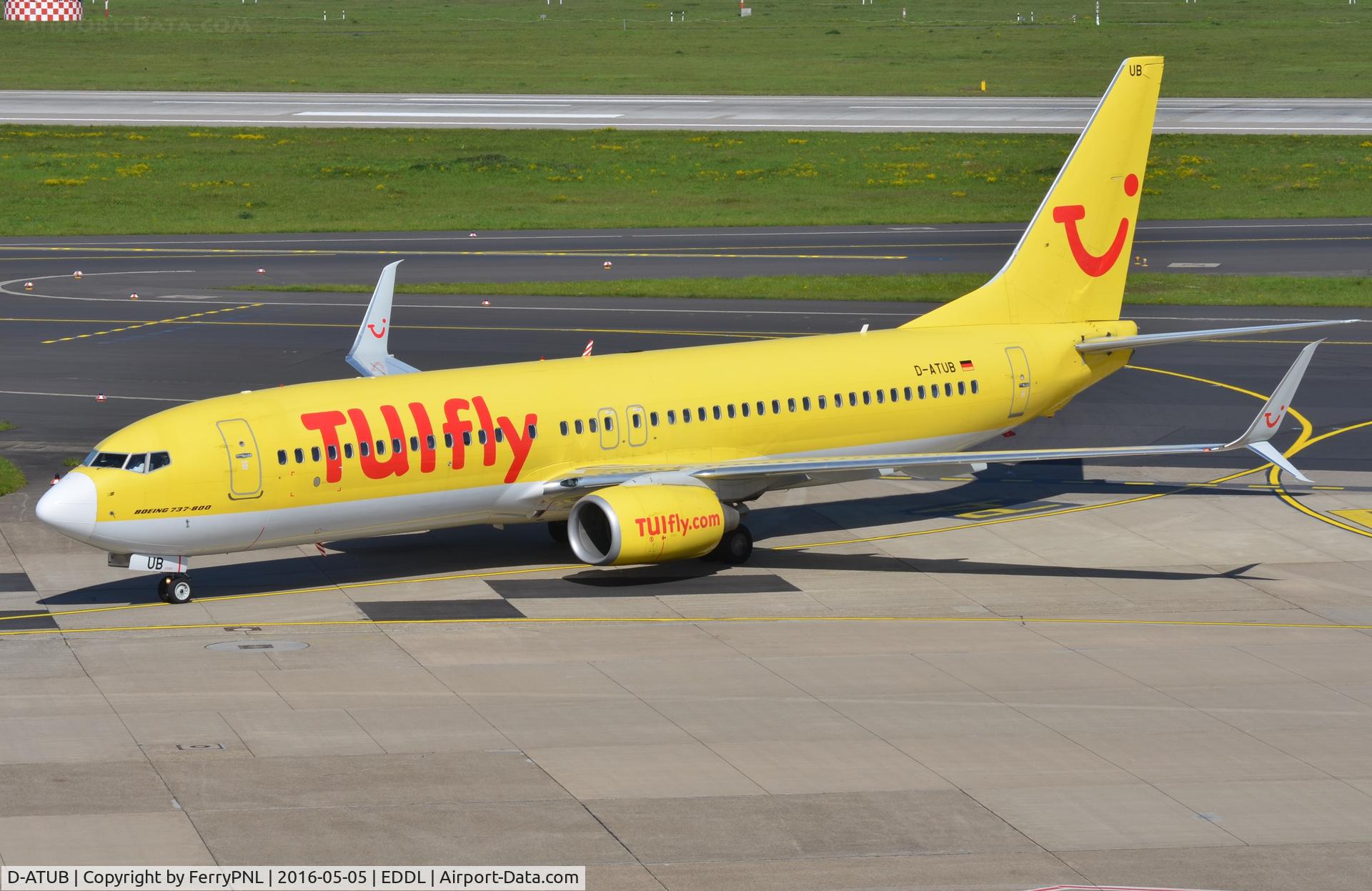 D-ATUB, 2010 Boeing 737-8K5 C/N 37247, Yellow Cab B738