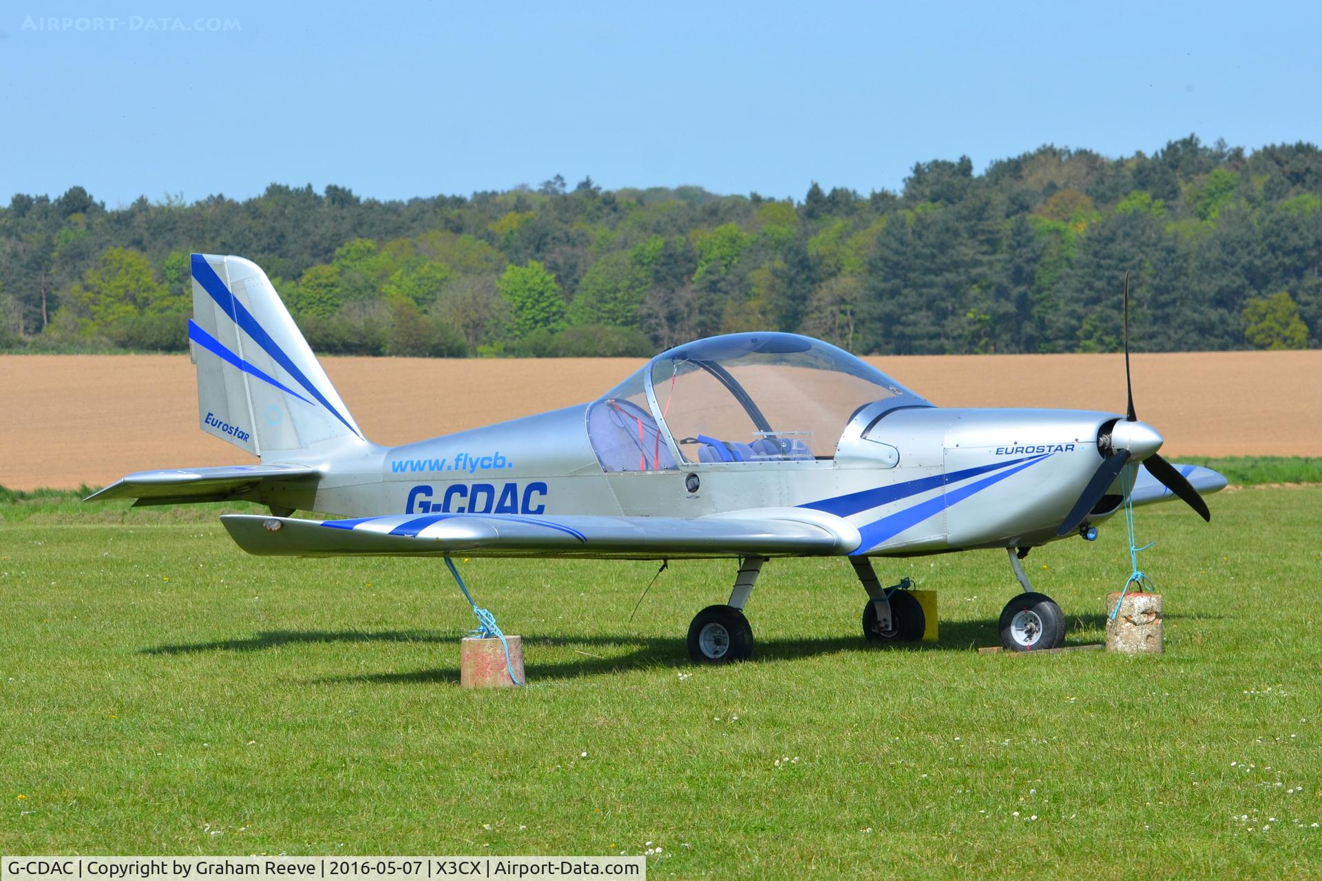 G-CDAC, 2004 Cosmik EV-97 TeamEurostar UK C/N 2116, Parked at Northrepps.