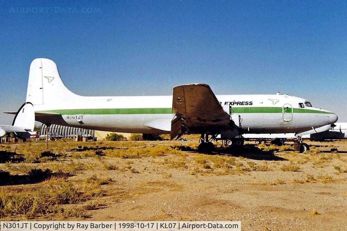 N301JT, 1944 Douglas C-54B Skymaster C/N 18375, Douglas C-54B-15-DO Skymaster [18375] (Pacific Air Express) Chandler-Memorial Airfield~N 17/10/1998
