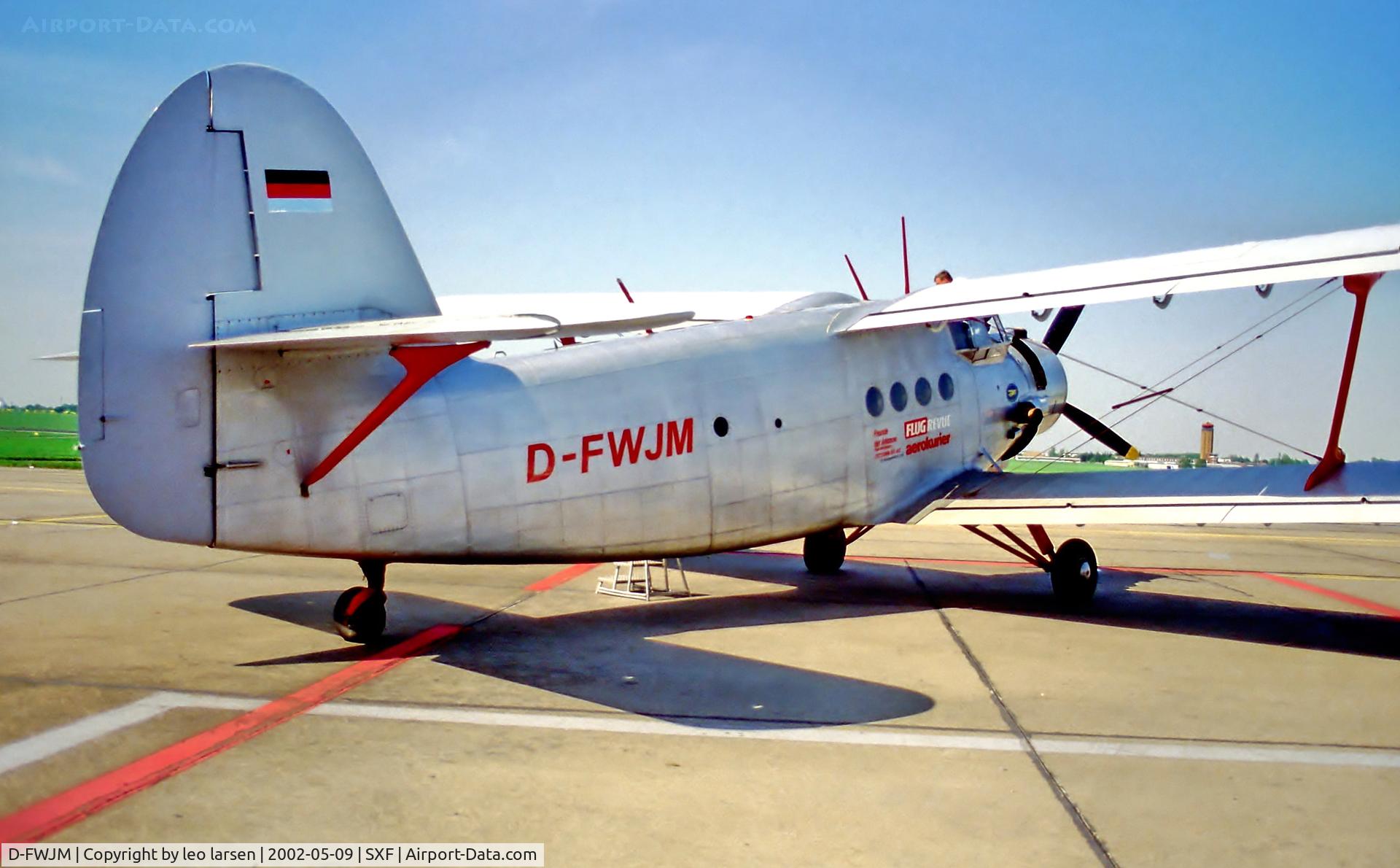 D-FWJM, 1976 PZL-Mielec An-2T Colt C/N 1G166-38, Berlin Air Show 9.5.02