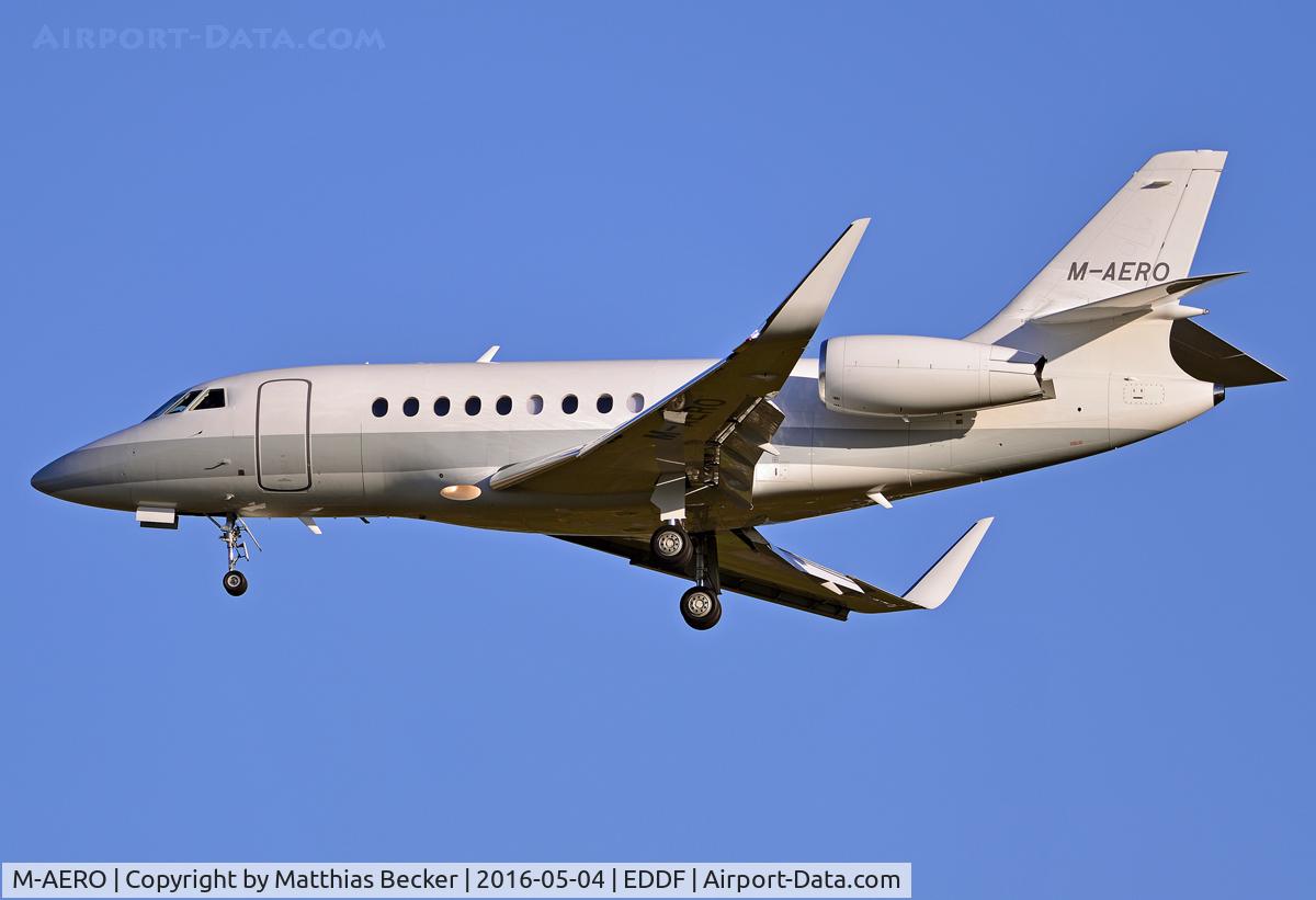 M-AERO, 2015 Dassault Falcon 2000LX C/N 297, M-AERO