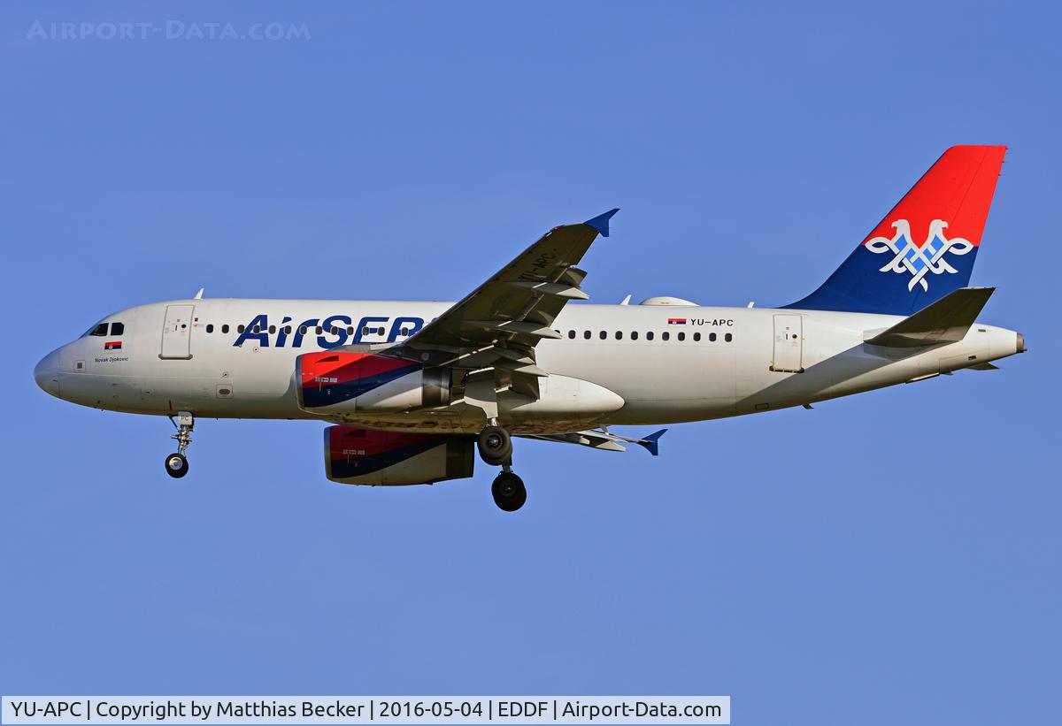 YU-APC, 2005 Airbus A319-132 C/N 2621, YU-APC
