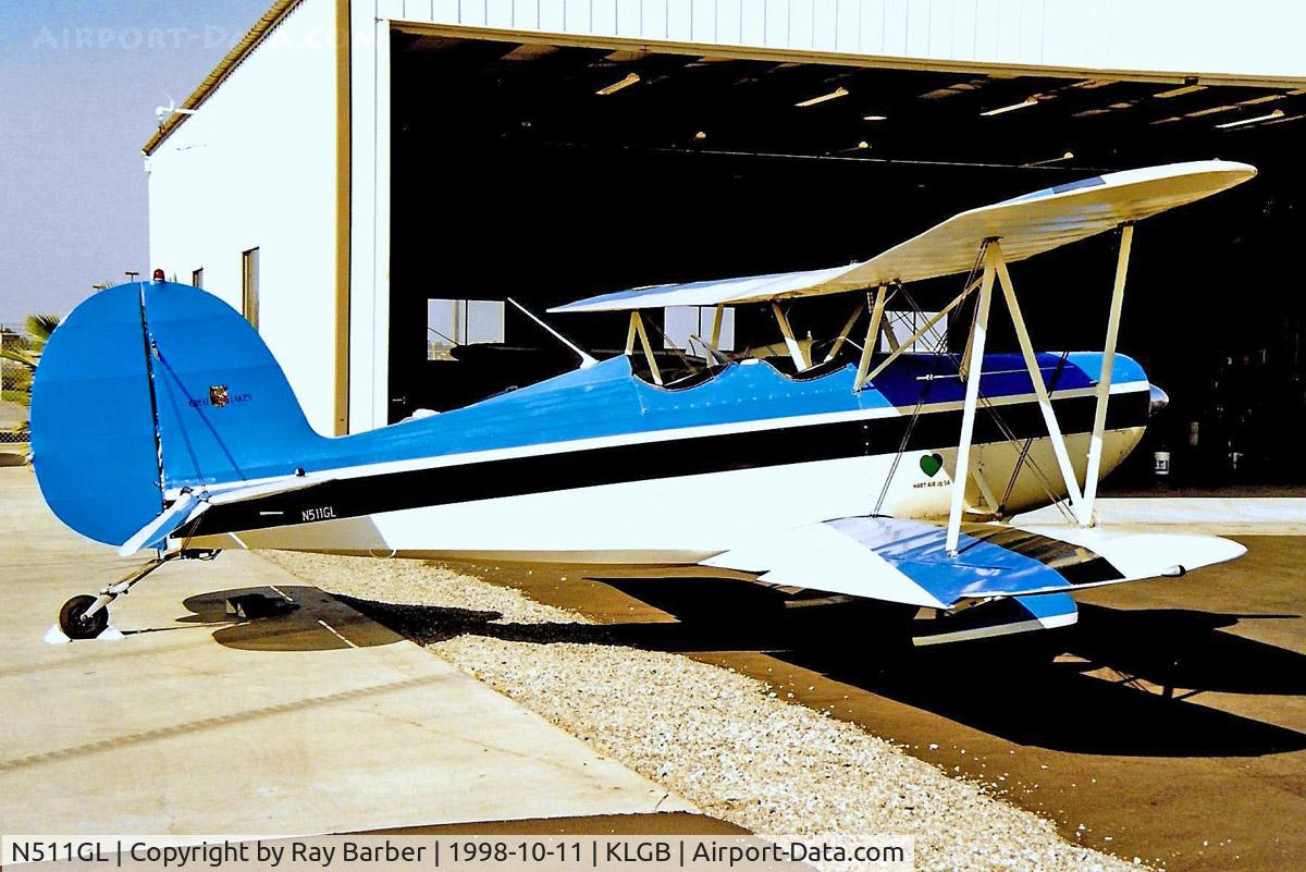 N511GL, 1975 Great Lakes 2T-1A-1 Sport Trainer C/N 0511, Great Lakes 2T-1A-1 [0511] Long Beach~N 11/10/1998