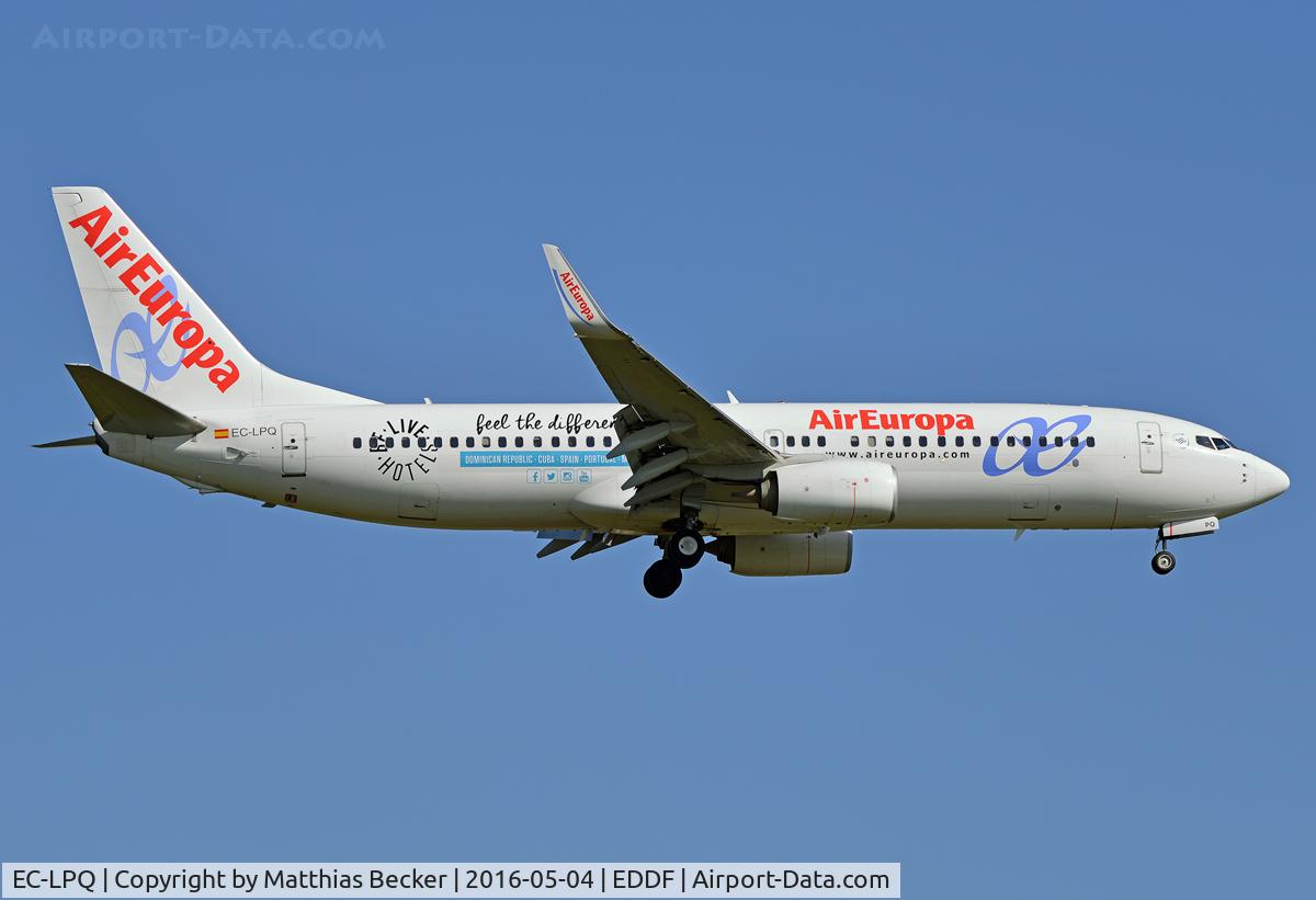 EC-LPQ, 2012 Boeing 737-85P C/N 35496, EC-LPQ