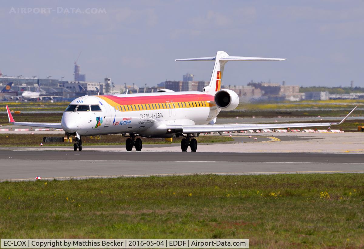 EC-LOX, 2011 Bombardier CRJ-1000ER NG (CL-600-2E25) C/N 19020, EC-LOX