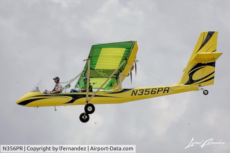 N356PR, Lockwood Aircam C/N AC143, N356PR fly by HobbyLand airport MDJB TCA