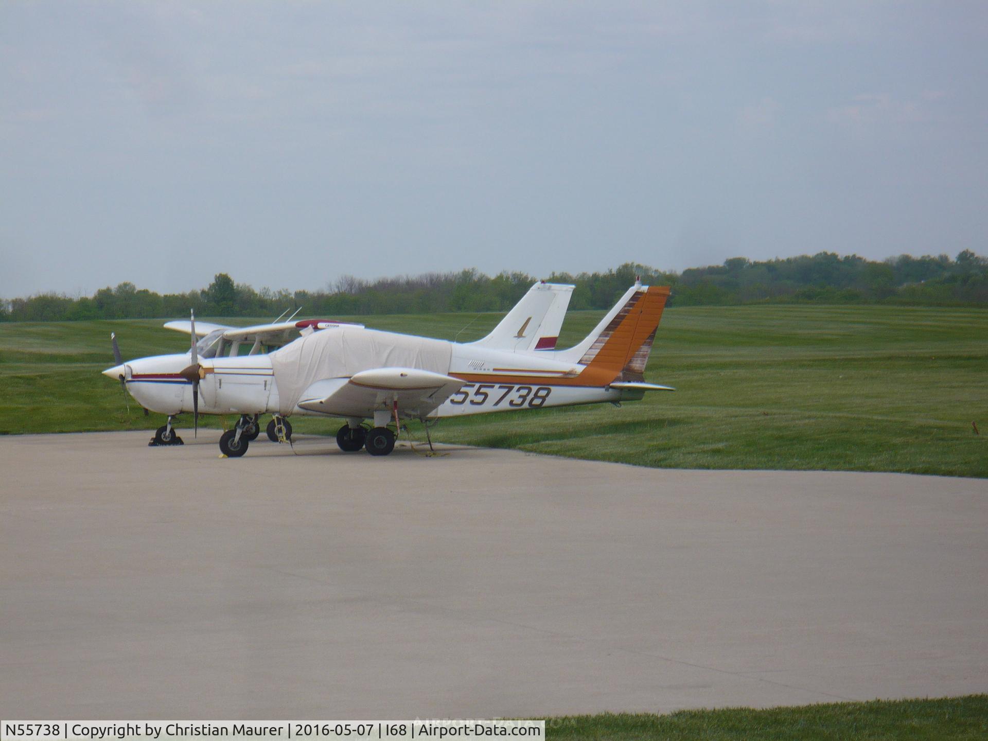 N55738, 1973 Piper PA-28-140 C/N 28-7325473, Piper Cherokee 140
