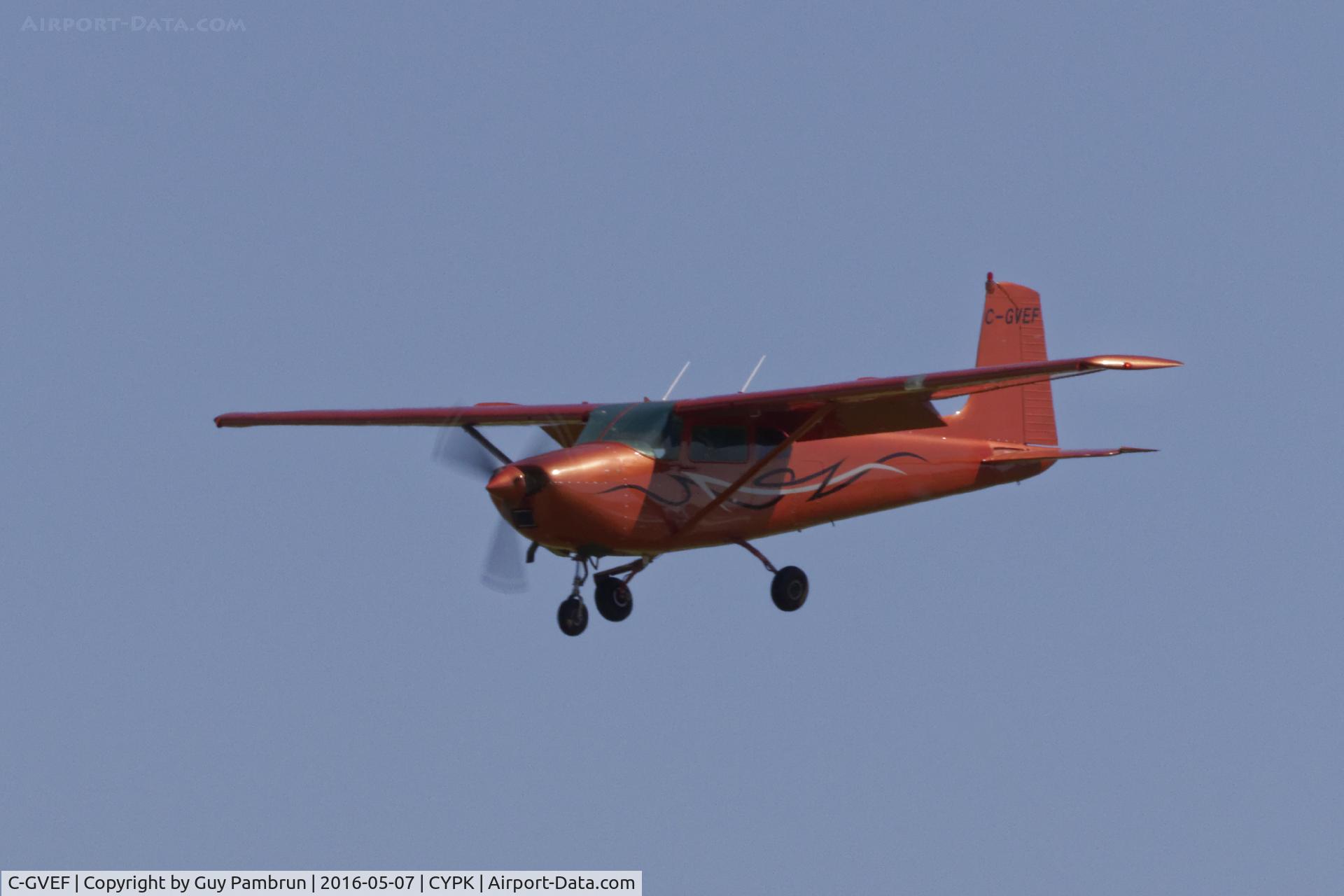 C-GVEF, Cessna 182B Skylane C/N 51948, Landing
