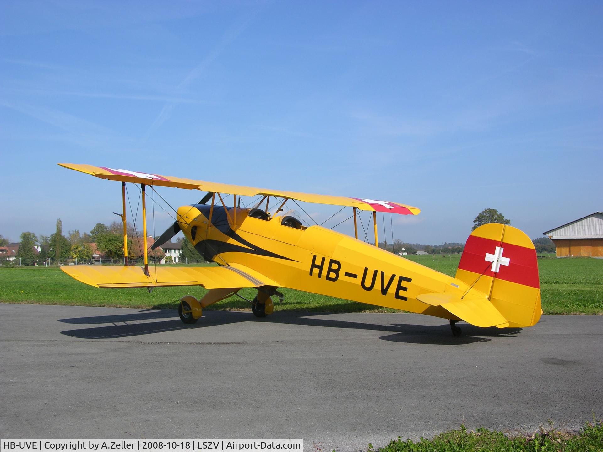 HB-UVE, 1939 Bucker Bu-131APM Jungmann C/N 69, Bücker 131 APM