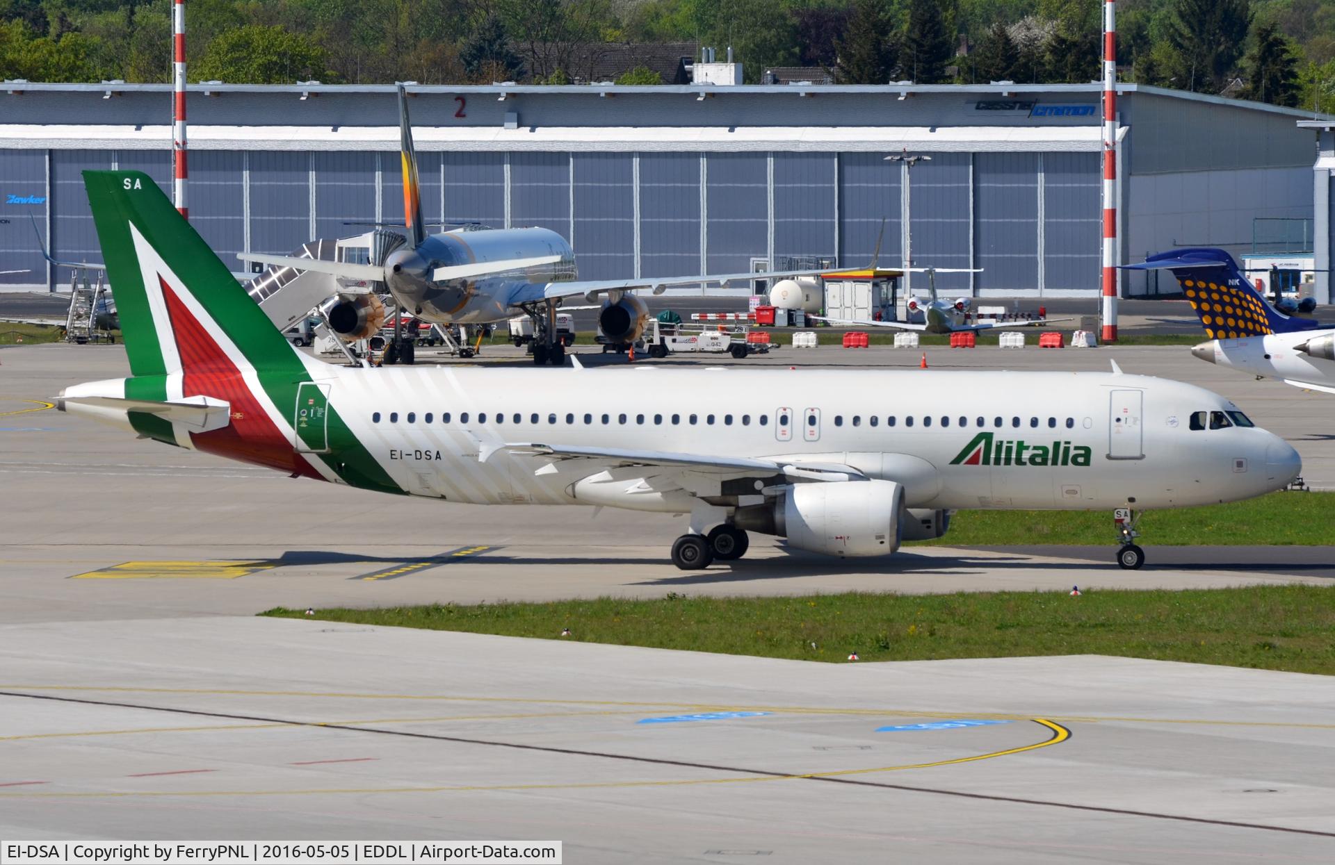 EI-DSA, 2006 Airbus A320-216 C/N 2869, Alitalia A320 in revised c/s