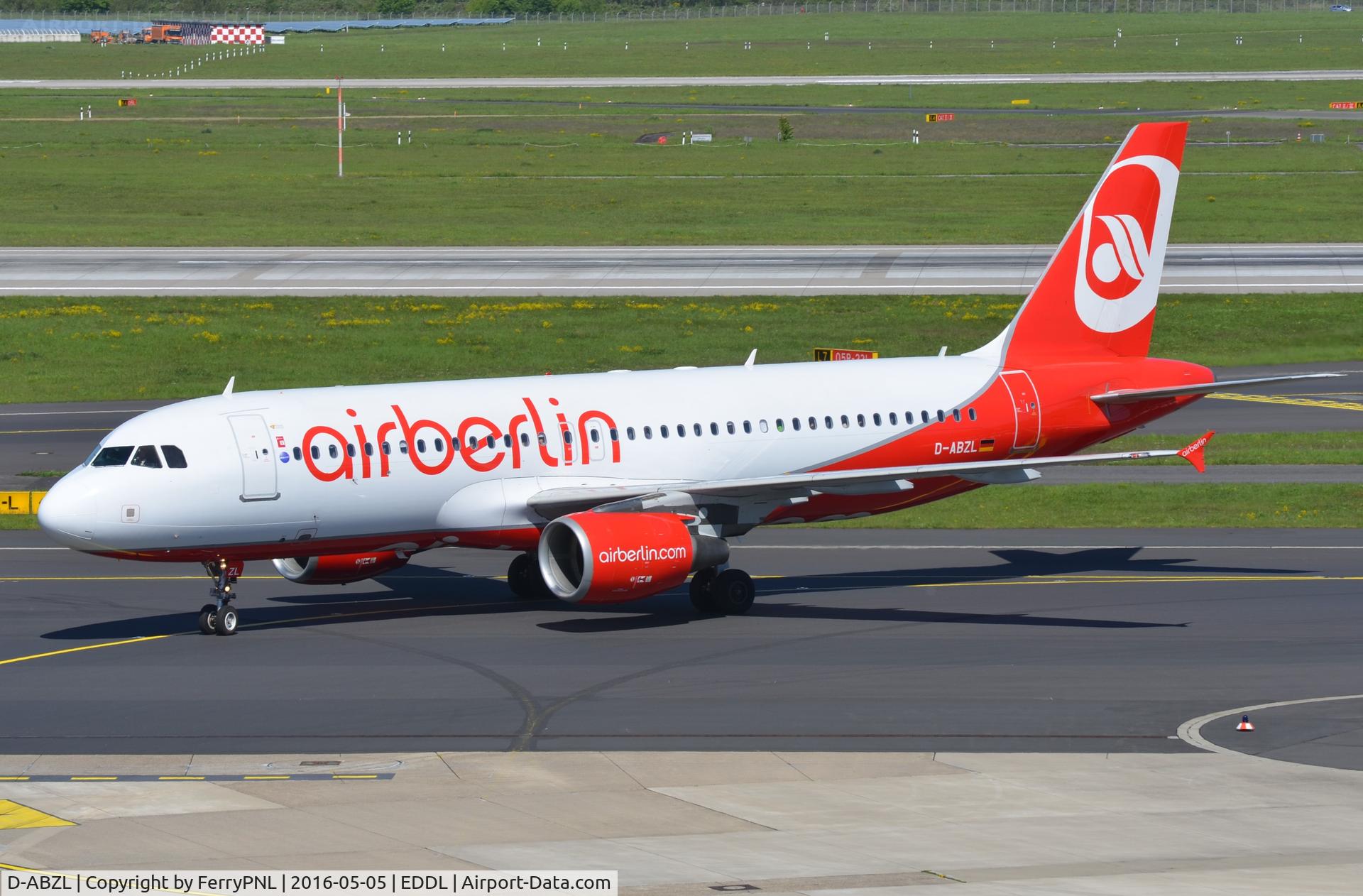 D-ABZL, 2007 Airbus A320-216 C/N 3178, Air Berlin A320, ex EI-DSH air One/Alitaia