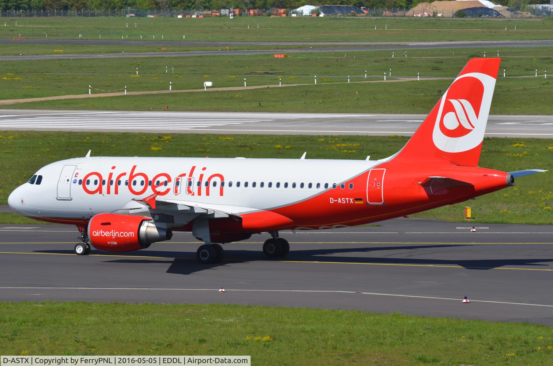 D-ASTX, 2007 Airbus A319-111 C/N 3202, Air Berlin A319.