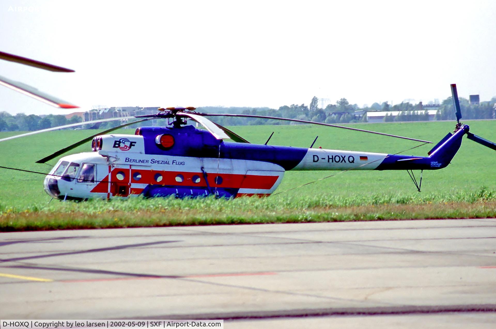 D-HOXQ, 1984 MIL Mi-8T C/N 105103, Berlin Air Show 9.5.02