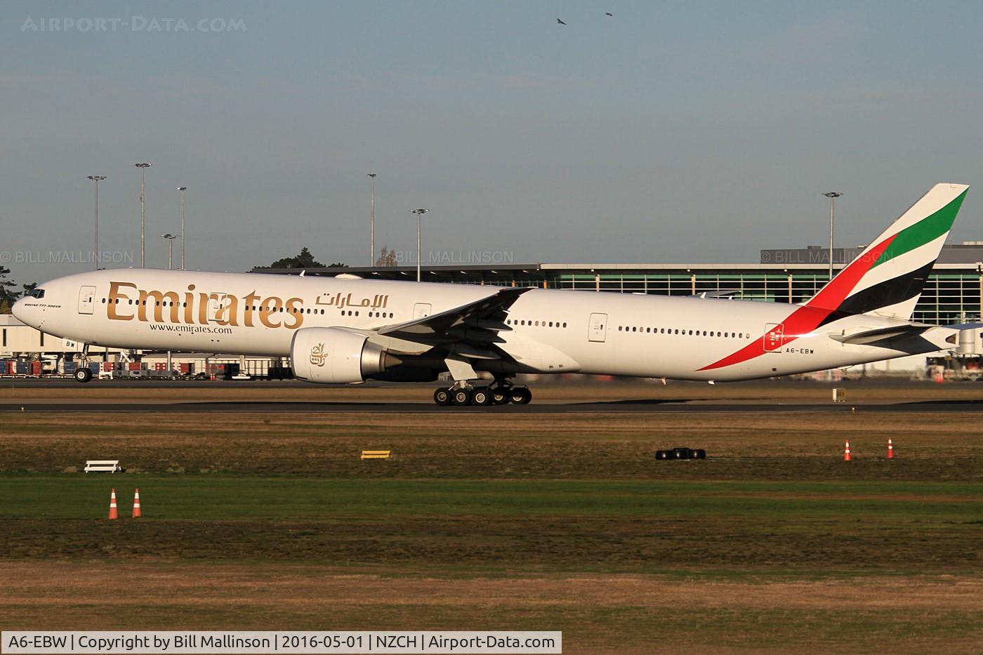 A6-EBW, 2006 Boeing 777-36N/ER C/N 32793, away to SYD as EK419
