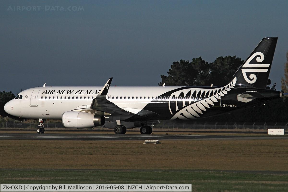ZK-OXD, 2014 Airbus A320-232 C/N 5962, AWAY FROM 02
