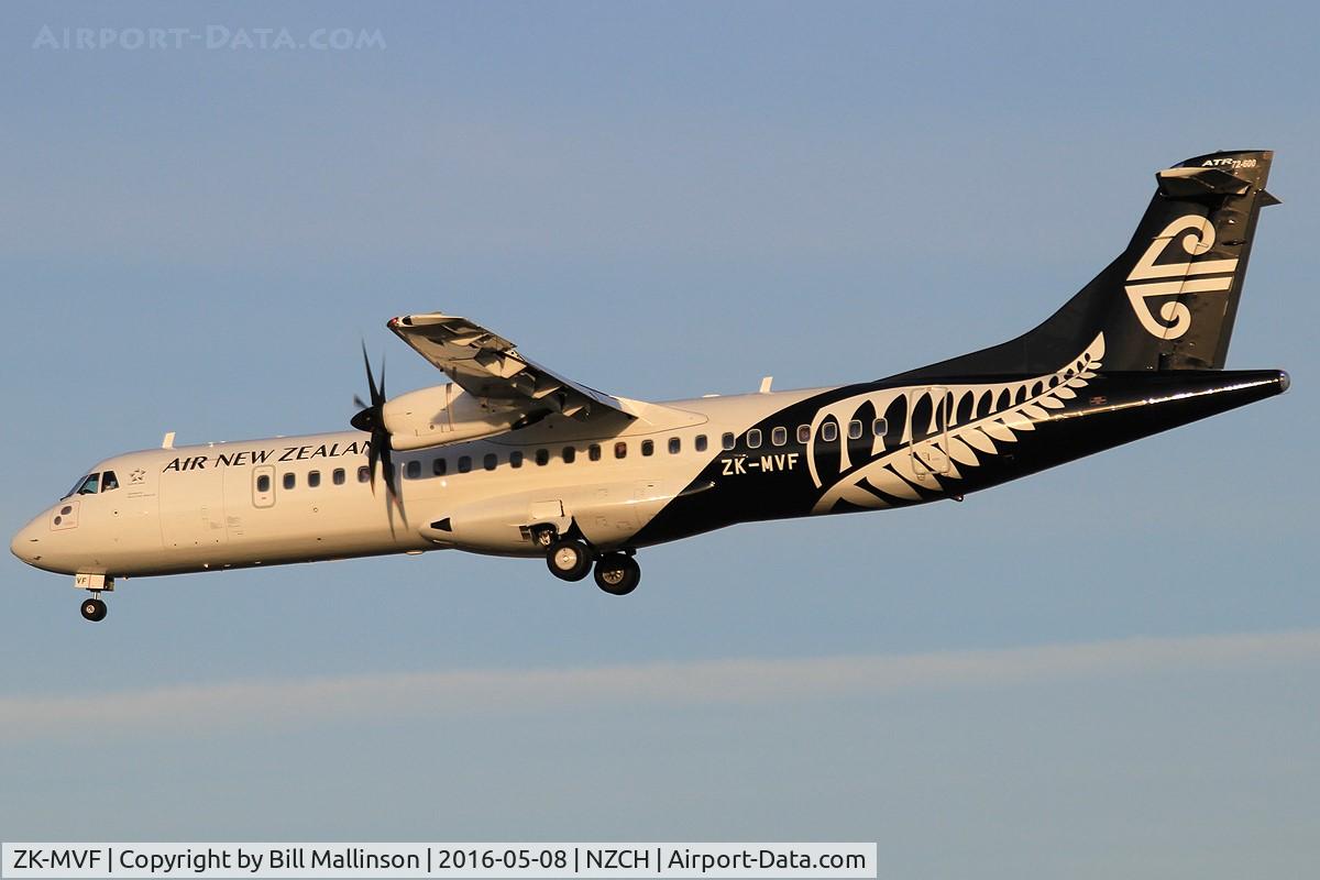 ZK-MVF, 2015 ATR 72-600 C/N 1228, NZ5713 ex WLG