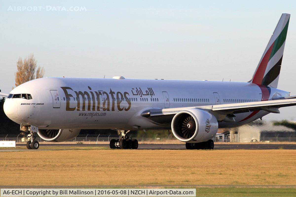 A6-ECH, 2008 Boeing 777-31H/ER C/N 35581, as EK419 to SYD