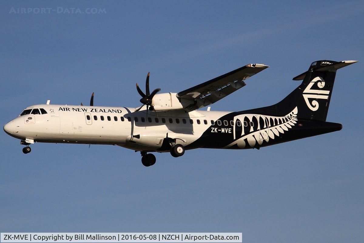 ZK-MVE, 2014 ATR 72-212A C/N 1182, NZ5379 from ROT