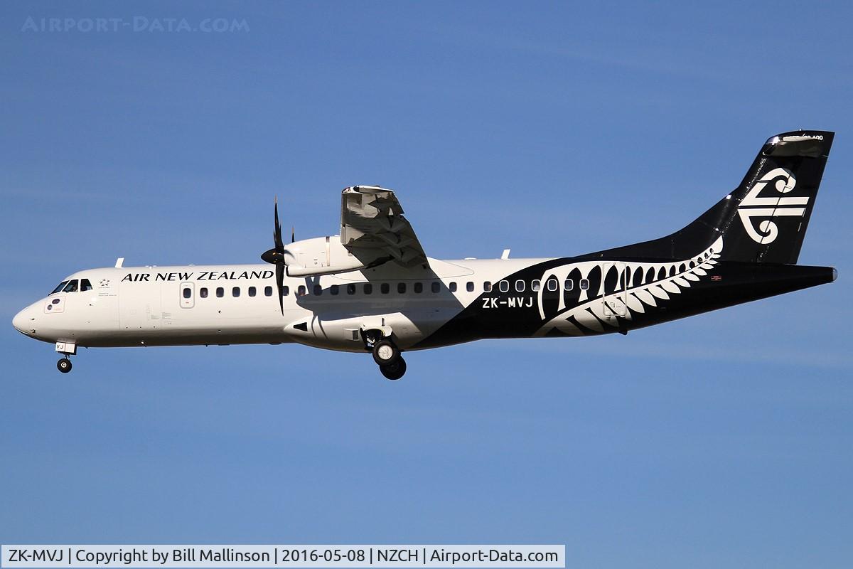 ZK-MVJ, 2016 ATR 72-600 (72-212A) C/N 1319, NZ5064 from IVC