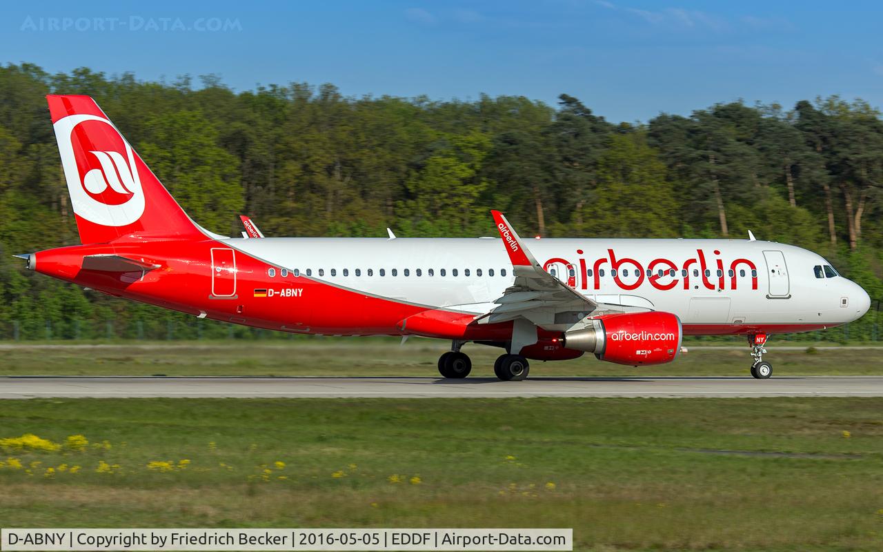 D-ABNY, 2016 Airbus A320-214 C/N 6966, departure via RA18W