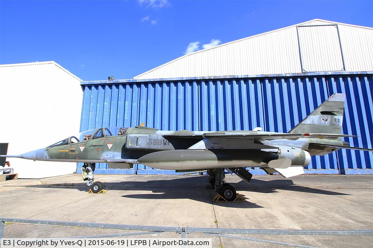 E3, Sepecat Jaguar E C/N E3, Sepecat Jaguar E, Static Display, Air & Space Museum Paris-Le Bourget (LFPB)