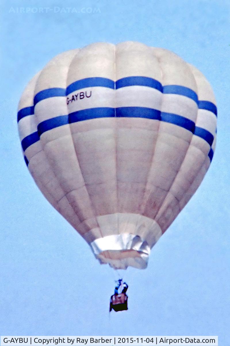 G-AYBU, 1970 Cameron Balloons Omega 84 C/N 01, Western Balloon O-84 [001] (Place & Date Unknown)~G From a slide.