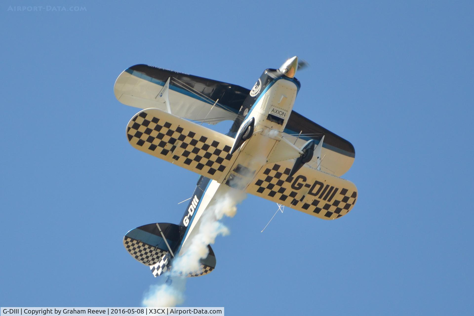 G-DIII, 1989 Christen Pitts S-2B Special C/N 5163, Overhead at Northrepps.