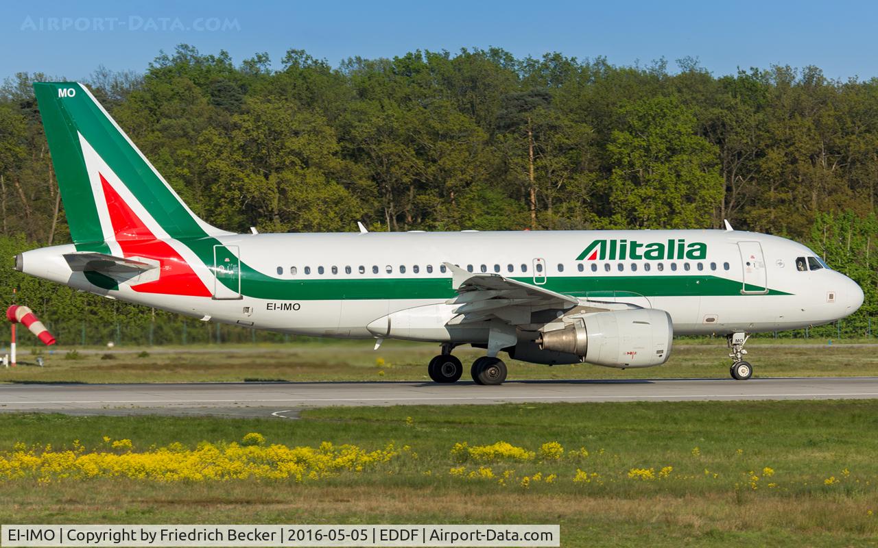 EI-IMO, 2002 Airbus A319-112 C/N 1770, departure via RW18W