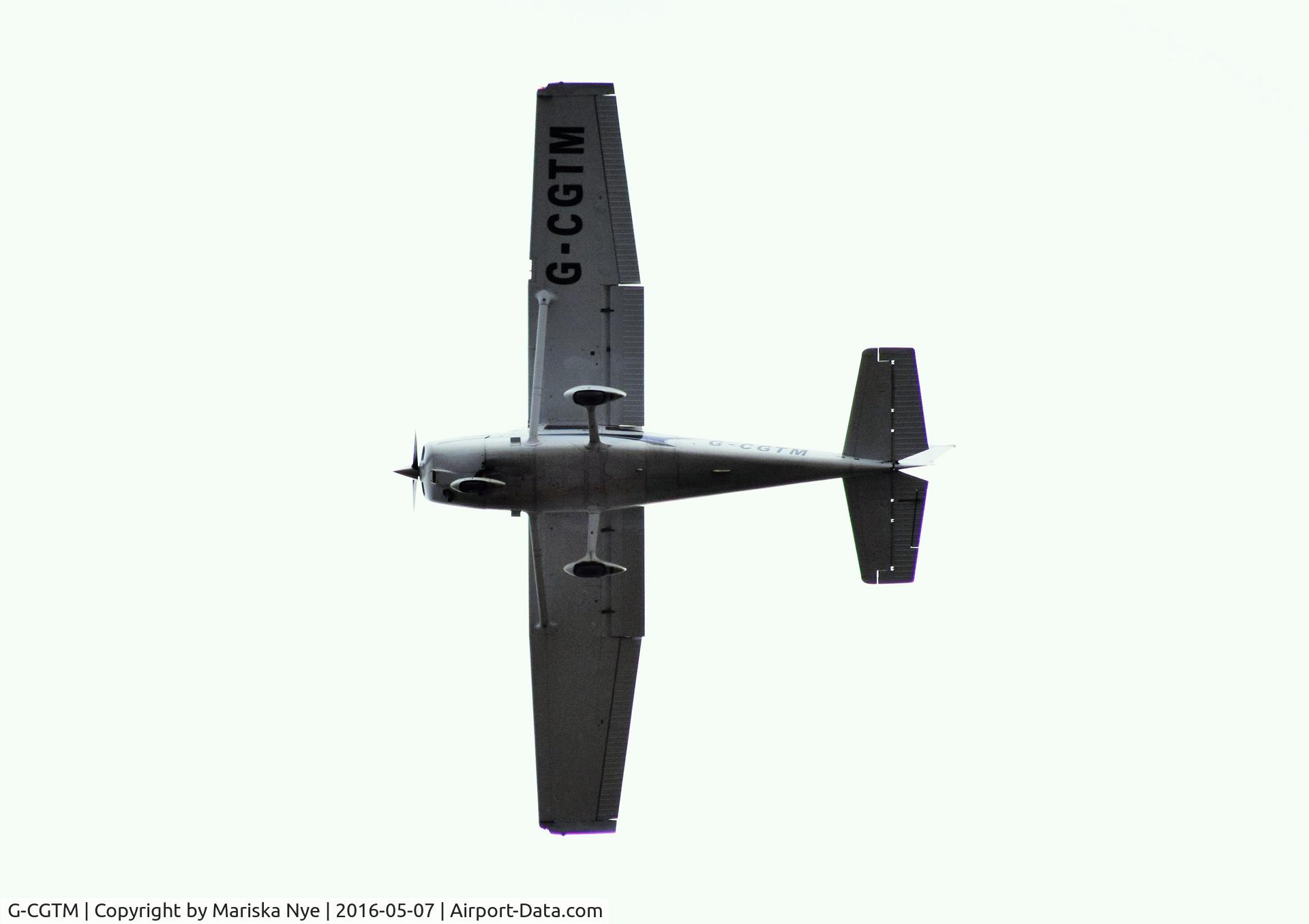G-CGTM, 2004 Cessna 172S Skyhawk SP C/N 172S9597, I managed to capture this photo as it flew over my back garden.